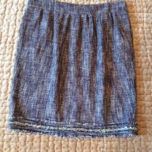 Love Moschino cotton tweed skirt